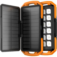 Dual Solar Power bank емкостью 10 000 мАч со светодиодной панелью