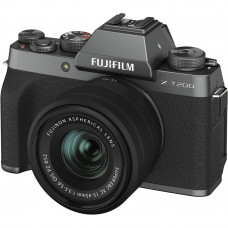 Фотоаппарат Fujifilm X-T200 Kit XC 15-45mm F3.5-5.6 OIS PZ Dark Silver