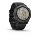 Часы GARMIN FENIX 6X Sapphire серый DLC с черным ремешком