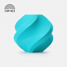 Пластик PLA Basic - Turquoise (10605) Бирюзовый - 1кг на катушке Bambu Lab