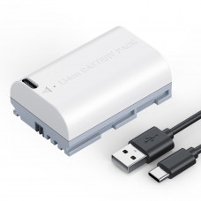 Аккумулятор K&F Concept LP-E6P (2520mAh) Type-C